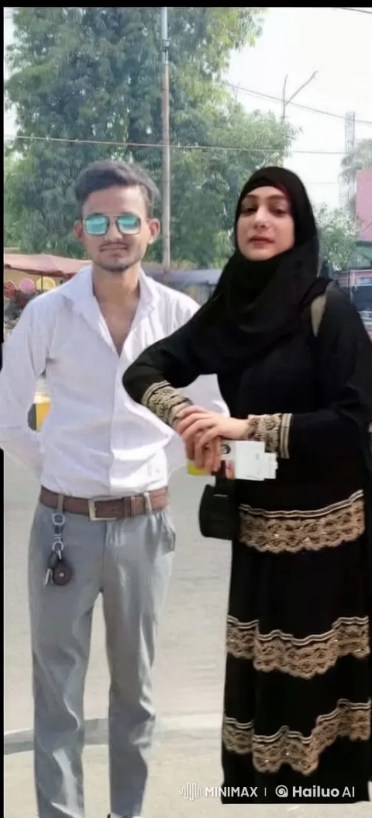 Man Kisses Woman Gently in Urban Outdoor Setting – AI Generated Video | Hailuo AI