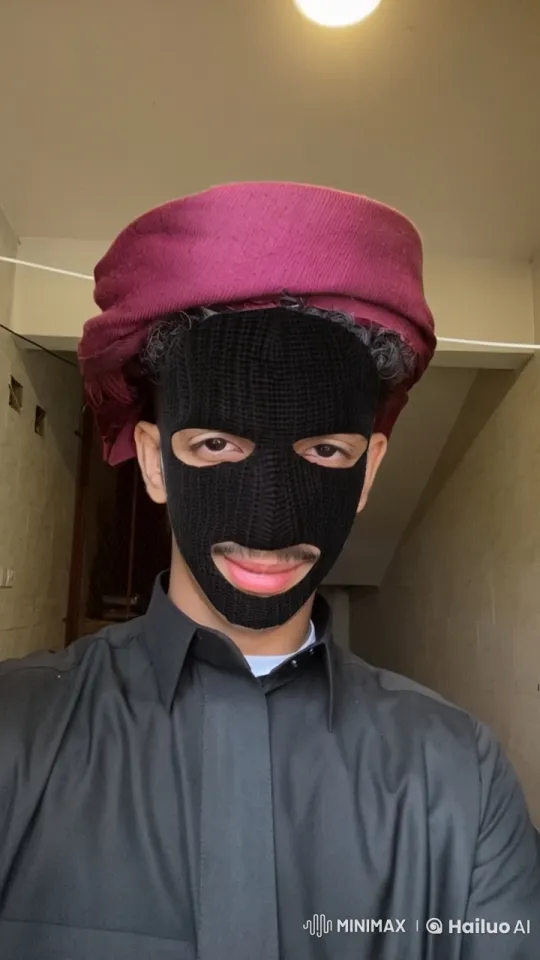 Man Smoking in Beige Hallway with Soft Lighting – AI Generated Video | Hailuo AI