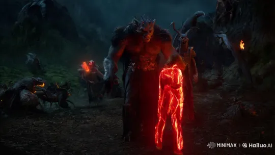 Monster's Hunger: A Tale of Forbidden Love and Sacrifice – AI Generated Video | Hailuo AI