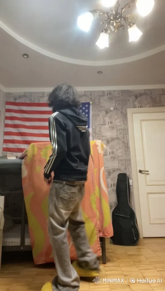 Violent Shooting Scene in a Cozy Room – AI Generated Video | Hailuo AI