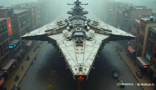 Robotic Androids Battle in Futuristic Urban Warfare – AI Generated Video | Hailuo AI