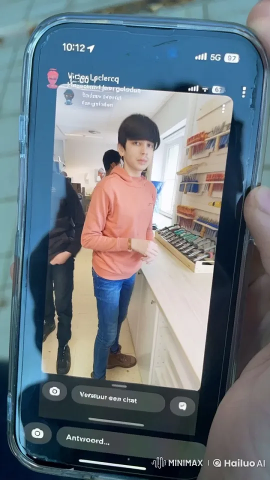 Young Man Transforms into Vampire in Workshop – AI Generated Video | Hailuo AI