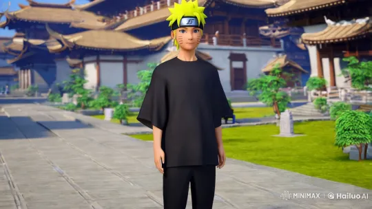 Naruto in the Leaf Village: A Cinematic 3D 4K Masterpiece – AI Generated Video | Hailuo AI