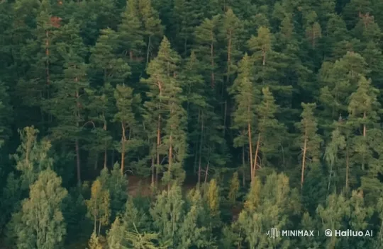 Forest Panorama and Sky Reveal in Live2D Animation – AI Generated Video | Hailuo AI