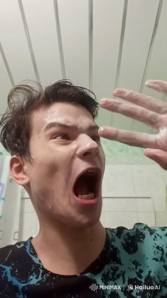 Disturbing Bathroom Scene with Shaman and Ivan Zolo – AI Generated Video | Hailuo AI