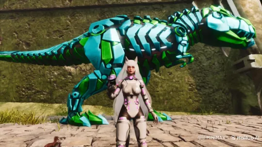 Space Alien Cat Woman Battles Tek Rex to Save the World – AI Generated Video | Hailuo AI