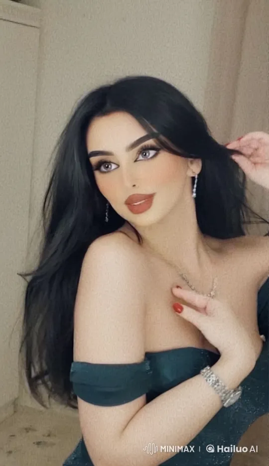 Elegant Woman Poses Gracefully with Vintage Glamour – AI Generated Video | Hailuo AI