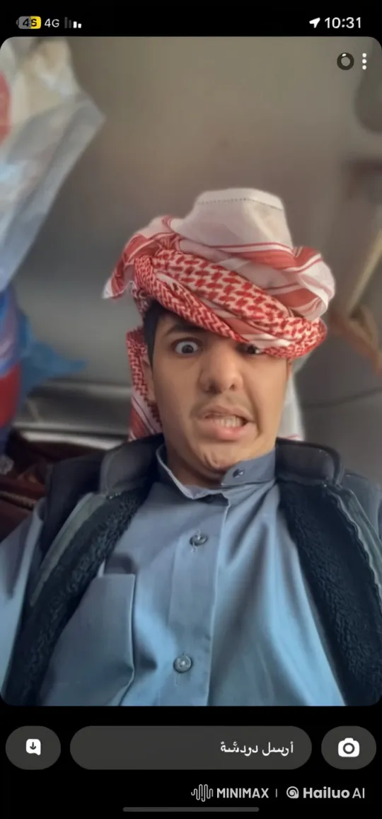 Person in Traditional Attire Smoking in a Vehicle – AI Generated Video | Hailuo AI