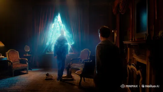 Ghostly Encounter in Gothic Elegance – AI Generated Video | Hailuo AI
