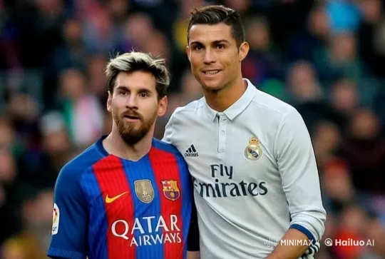 Football Rivalry: Barcelona vs. Real Madrid Tension – AI Generated Video | Hailuo AI