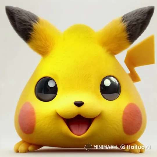 Cute and Chubby Live2D Pikachu Animation – AI Generated Video | Hailuo AI