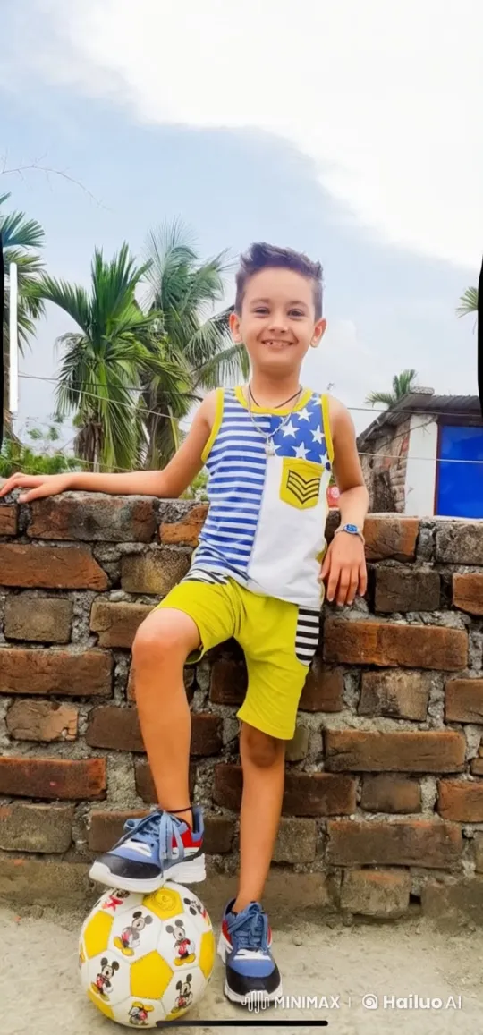 Boy Transforms into Playful Dog, Kisses Camera – AI Generated Video | Hailuo AI