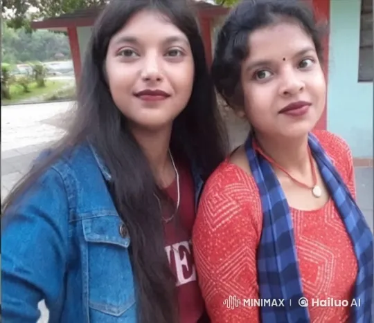 Women Share Intimate Kiss in Park Setting – AI Generated Video | Hailuo AI
