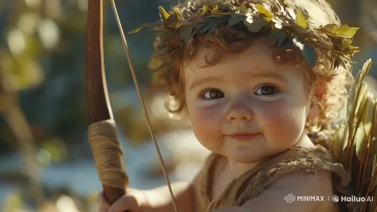 Live2D Animated Sagittarius Baby in Playful Adventure – AI Generated Video | Hailuo AI