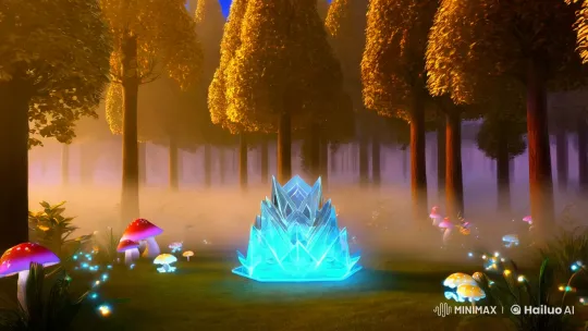 Enchanted Forest Portal to Cosmic Wonderland – AI Generated Video | Hailuo AI