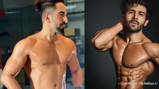 Muscular Characters Embrace and Kiss in Live2D Animation – AI Generated Video | Hailuo AI
