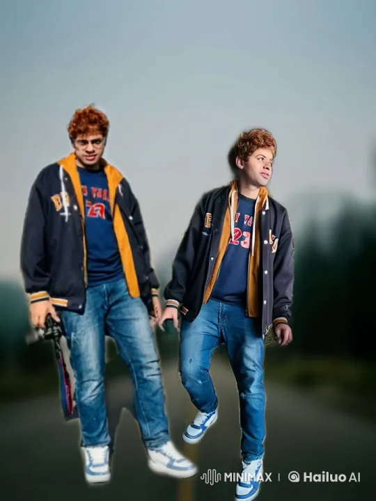 Young Man Enjoying a Casual Walk in Nature – AI Generated Video | Hailuo AI