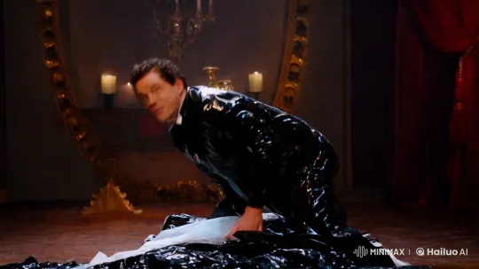 Magician Transforms into Woman in Ethereal Robe – AI Generated Video | Hailuo AI