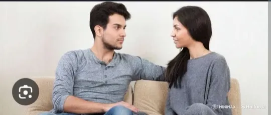 Young Couple Shares Intimate Moment on Couch – AI Generated Video | Hailuo AI