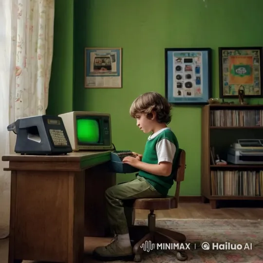Child Playing Retro Game in 90s Israeli Home – AI Generated Video | Hailuo AI