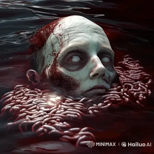 Surreal Cinematic Horror of Floating Zombies – AI Generated Video | Hailuo AI