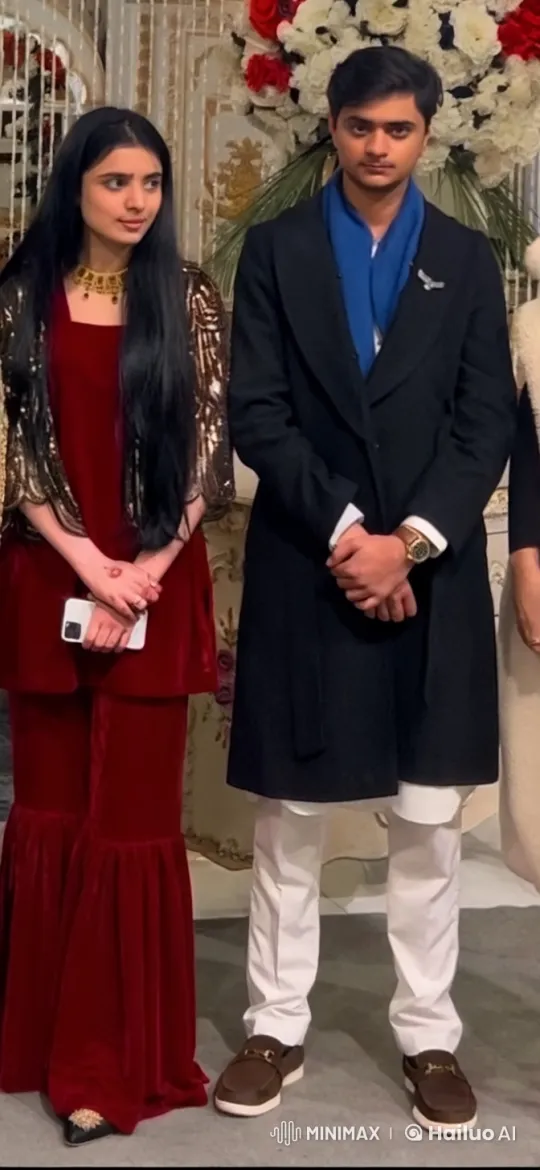 Formal Event with Playful Hair-Trimming Moment – AI Generated Video | Hailuo AI