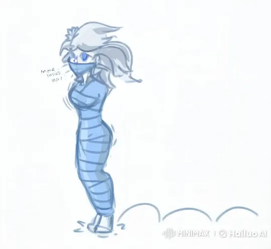 Rapper Struggles to Record Music Video Tied Up – AI Generated Video | Hailuo AI