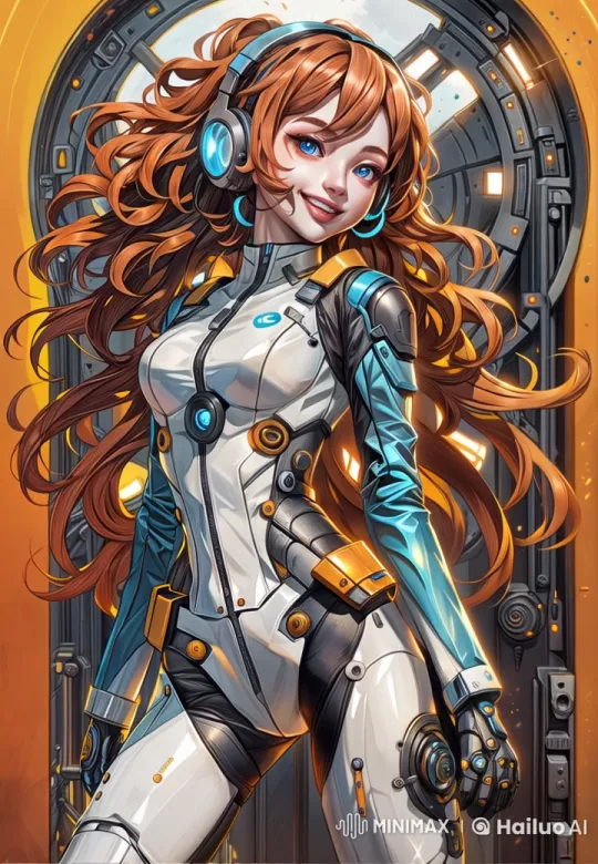 Futuristic Female Character in High-Tech Suit – AI Generated Video | Hailuo AI