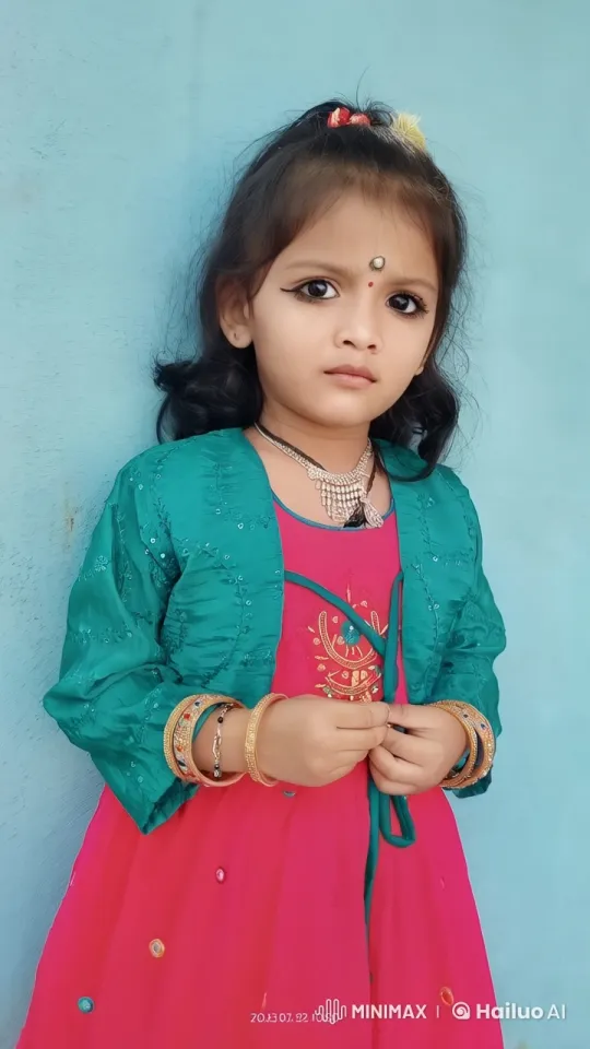 Young Girl With Tiny Elephant in Close-up Embrace – AI Generated Video | Hailuo AI