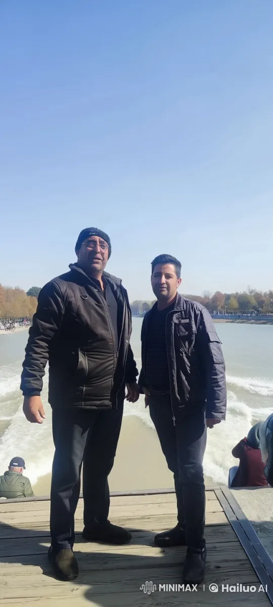 Two Men Dive Gracefully into Bustling Riverside – AI Generated Video | Hailuo AI