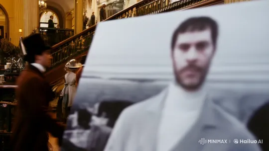 19th-Century Gentleman in Grand Department Store – AI Generated Video | Hailuo AI