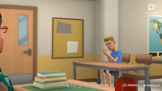 Beavis Fights Shrek and Owackx in Classroom Brawl – AI Generated Video | Hailuo AI