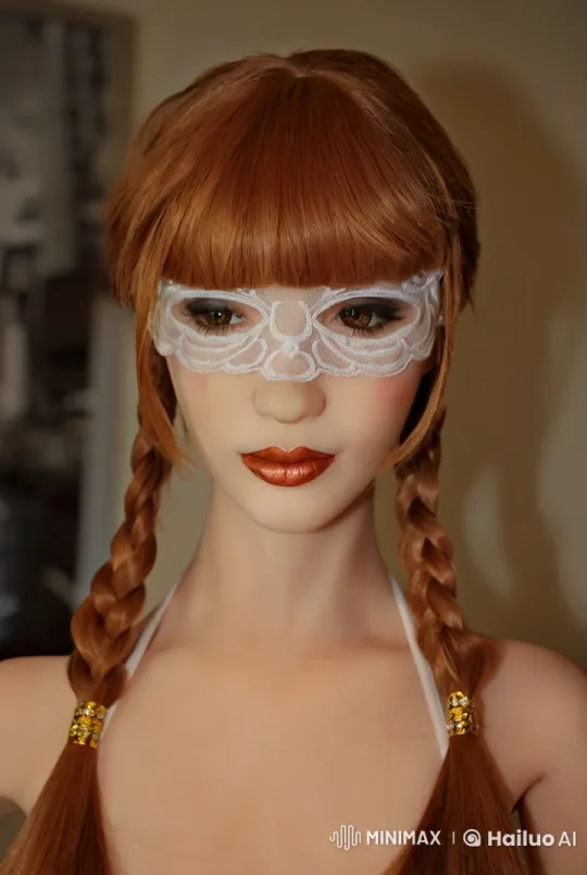 Young Girl with Braids Smiles Warmly in Soft Light – AI Generated Video | Hailuo AI