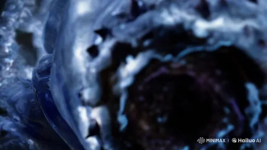 The Veil Drinker: Hypnotic Encounter with a Luminous Entity – AI Generated Video | Hailuo AI