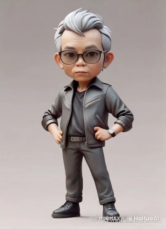Animated Character Moves with Charm on Neutral Background – AI Generated Video | Hailuo AI