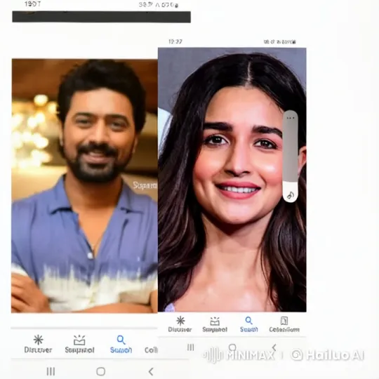 Couple Sharing Intimate Kiss with Warm Lighting – AI Generated Video | Hailuo AI