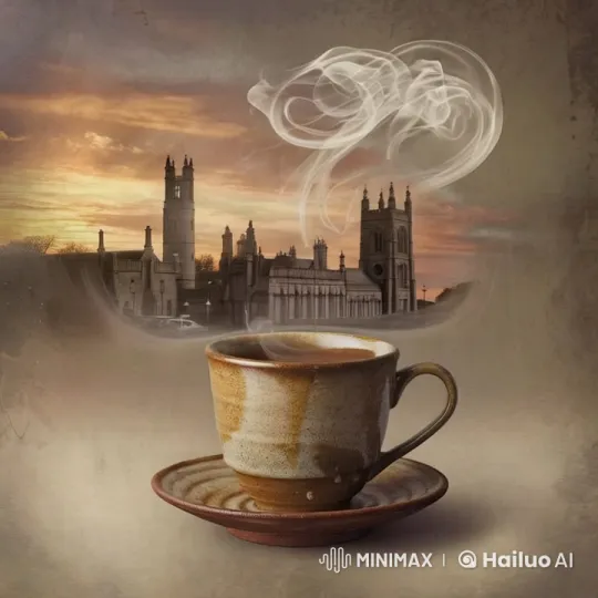 Cathedral Backdrop with Magical Juice and Ice Display – AI Generated Video | Hailuo AI