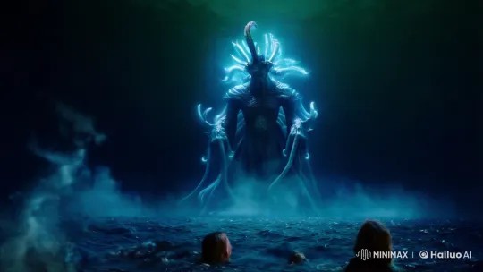 Ascension of the Great Old One: A Cosmic Horror – AI Generated Video | Hailuo AI
