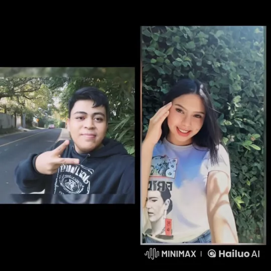 Romantic Synchronization: Two Strangers Meet and Kiss – AI Generated Video | Hailuo AI