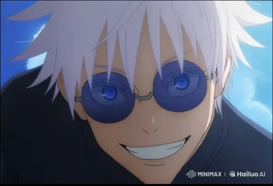Anime Scene: White-Haired Character Converses, Gives Money – AI Generated Video | Hailuo AI