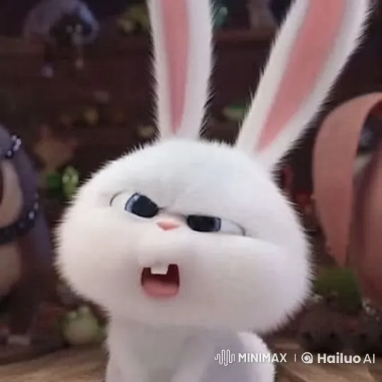 Cute Rabbit with Expressive Features in Ultra-Quality Animation – AI Generated Video | Hailuo AI