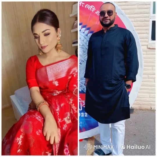 Couple Embracing in Traditional Attire – AI Generated Video | Hailuo AI
