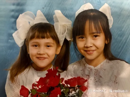 Girls in Lace Dresses with Roses in Graceful Pose – AI Generated Video | Hailuo AI