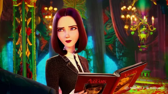 Wednesday Addams: A Whimsical Adventure in Pulp Art Style – AI Generated Video | Hailuo AI