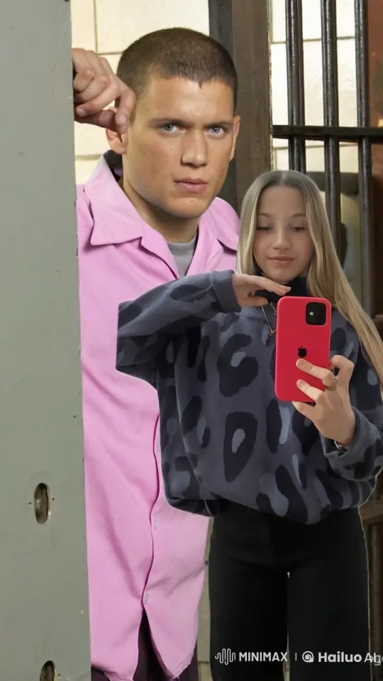 Boy in Pink Shirt and Girl Share Intimate Kiss – AI Generated Video | Hailuo AI