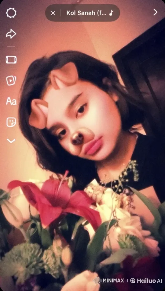 Intimate Moment: Flower Bouquet and Smoking – AI Generated Video | Hailuo AI