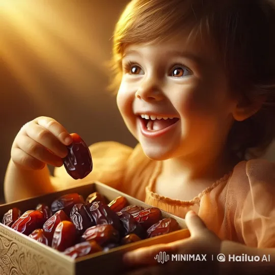 Innocent Joy: Child Embraces Healthy Treats – AI Generated Video | Hailuo AI