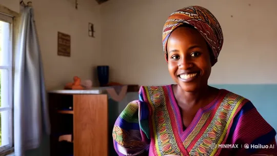 Zuri Amani Advocates for Maternal Health and Breastfeeding Support – AI Generated Video | Hailuo AI