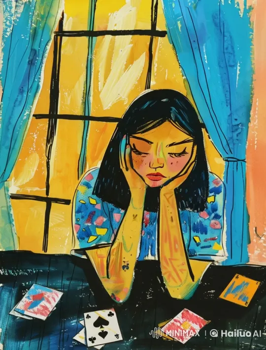 Bored Woman Brightens Room with Open Window – AI Generated Video | Hailuo AI