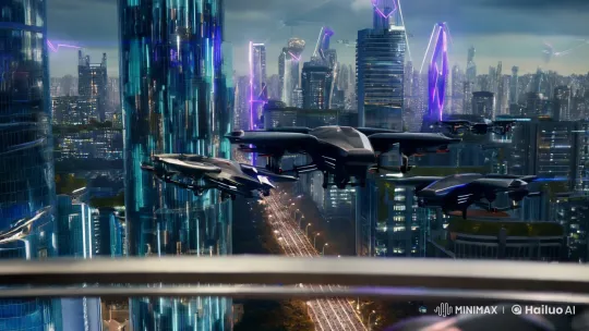 Dominus: A Futuristic City Under AI Surveillance – AI Generated Video | Hailuo AI